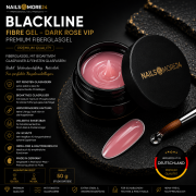 Fibre Gel - Dark Rose VIP  | Blackline premium quality UV Gel | 50g